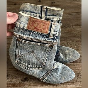 Women’s denim boots
